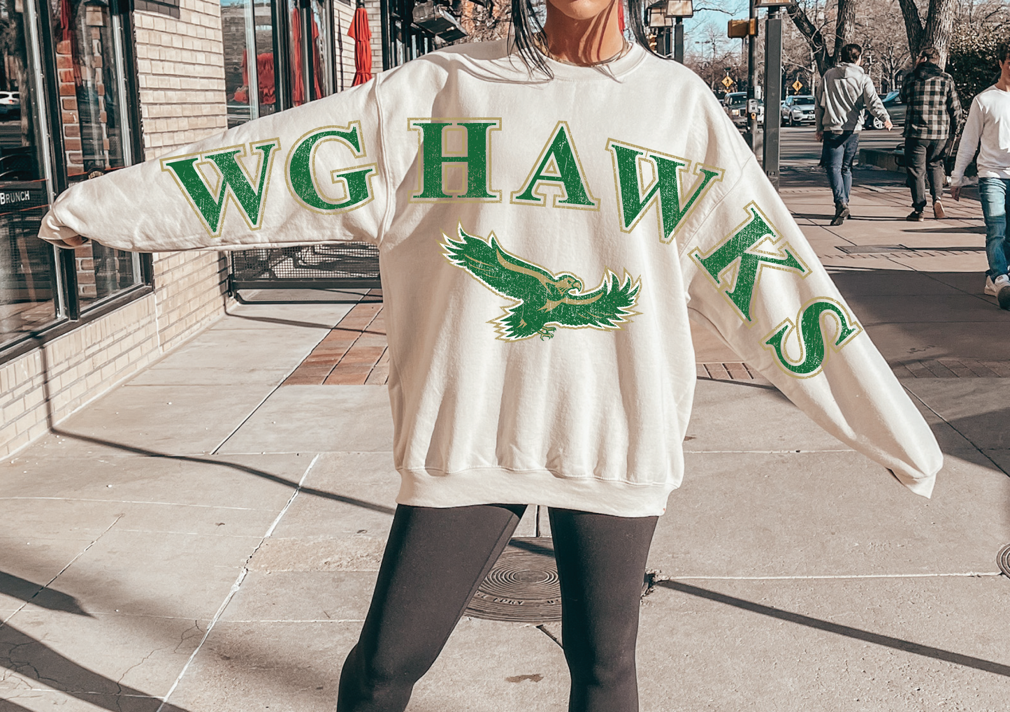 WG Hawks Vintage Full Sleeve Sweatshirt