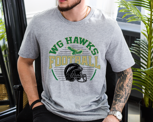 WG Hawks Football T-shirt