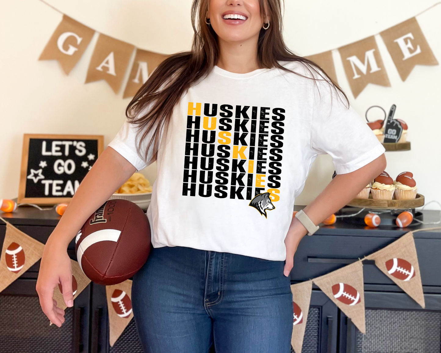 Winterset Huskies Color Stack T-shirt