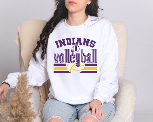 Indianola Indians Volleyball Sweatshirt