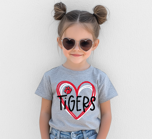 ADM Tigers Love T-Shirt