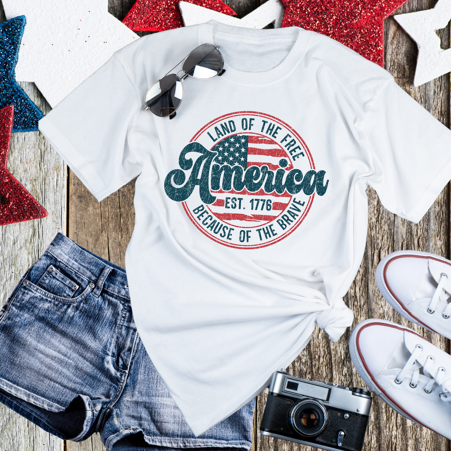 America Land of the Free T-shirt