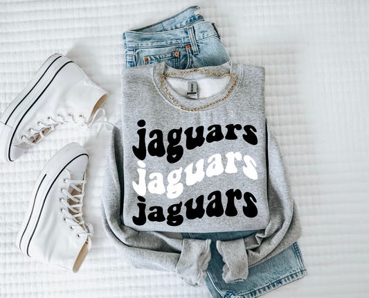 Ankeny Centennial Jaguars Groovy Wave Sweatshirt