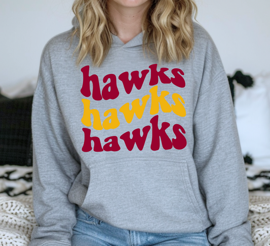 Ankeny Hawks Groovy Sweatshirt