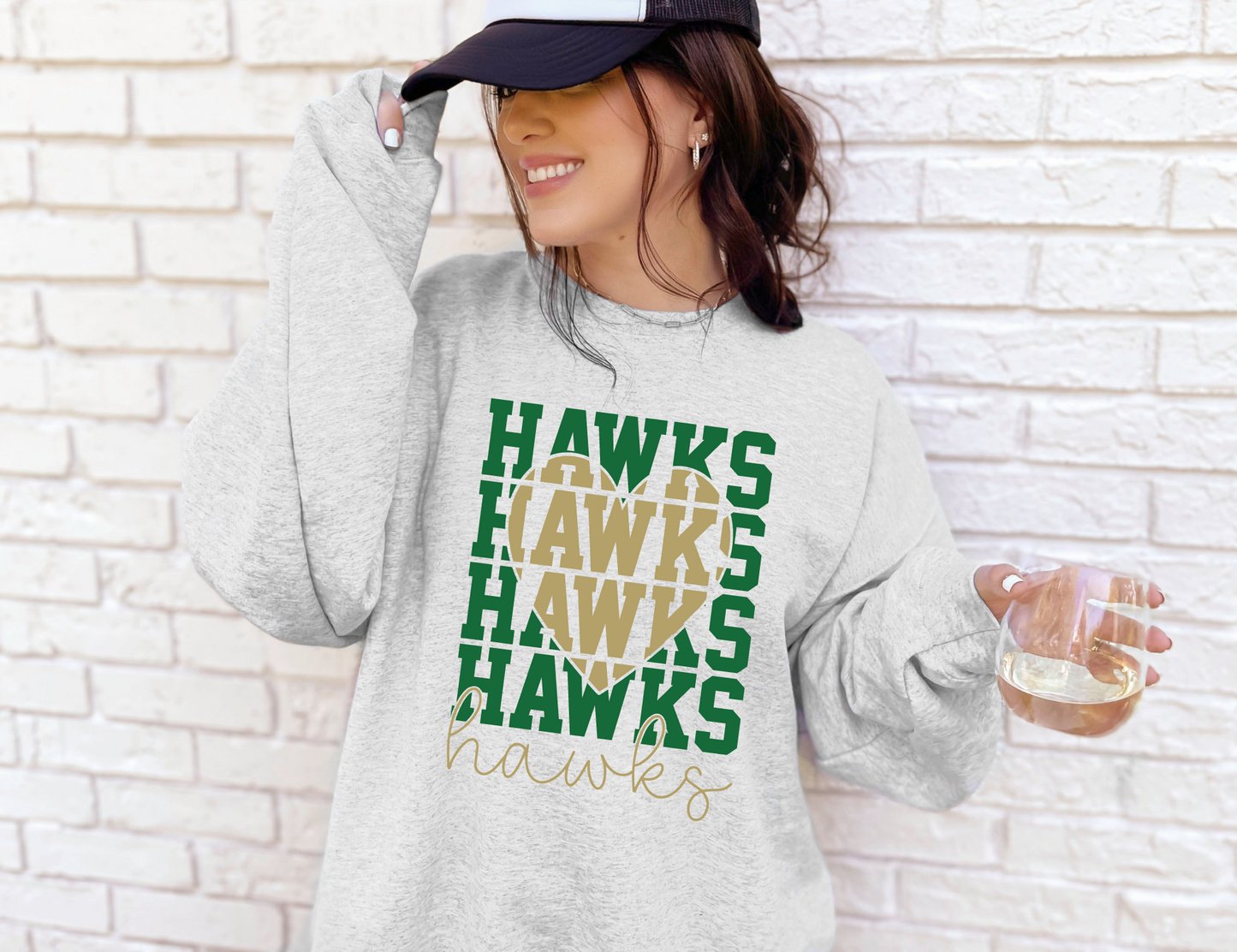 Loving WG Hawks Sweatshirt