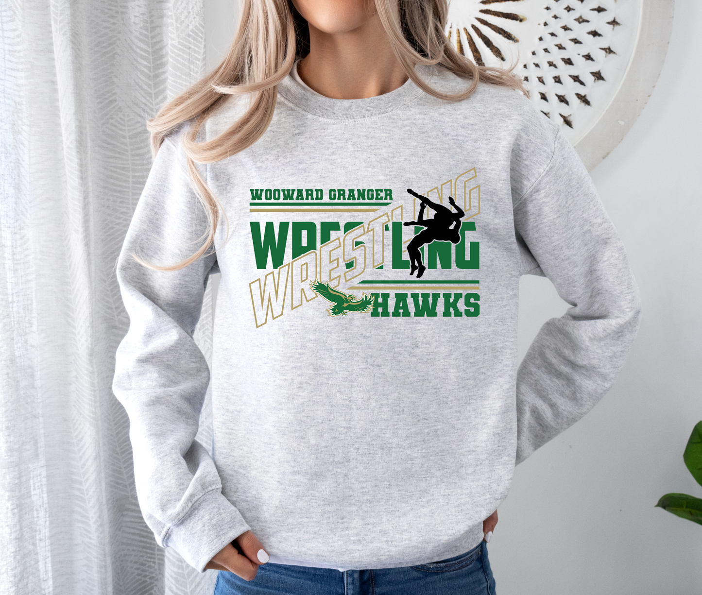 WG Hawks Wrestling Sweatshirt