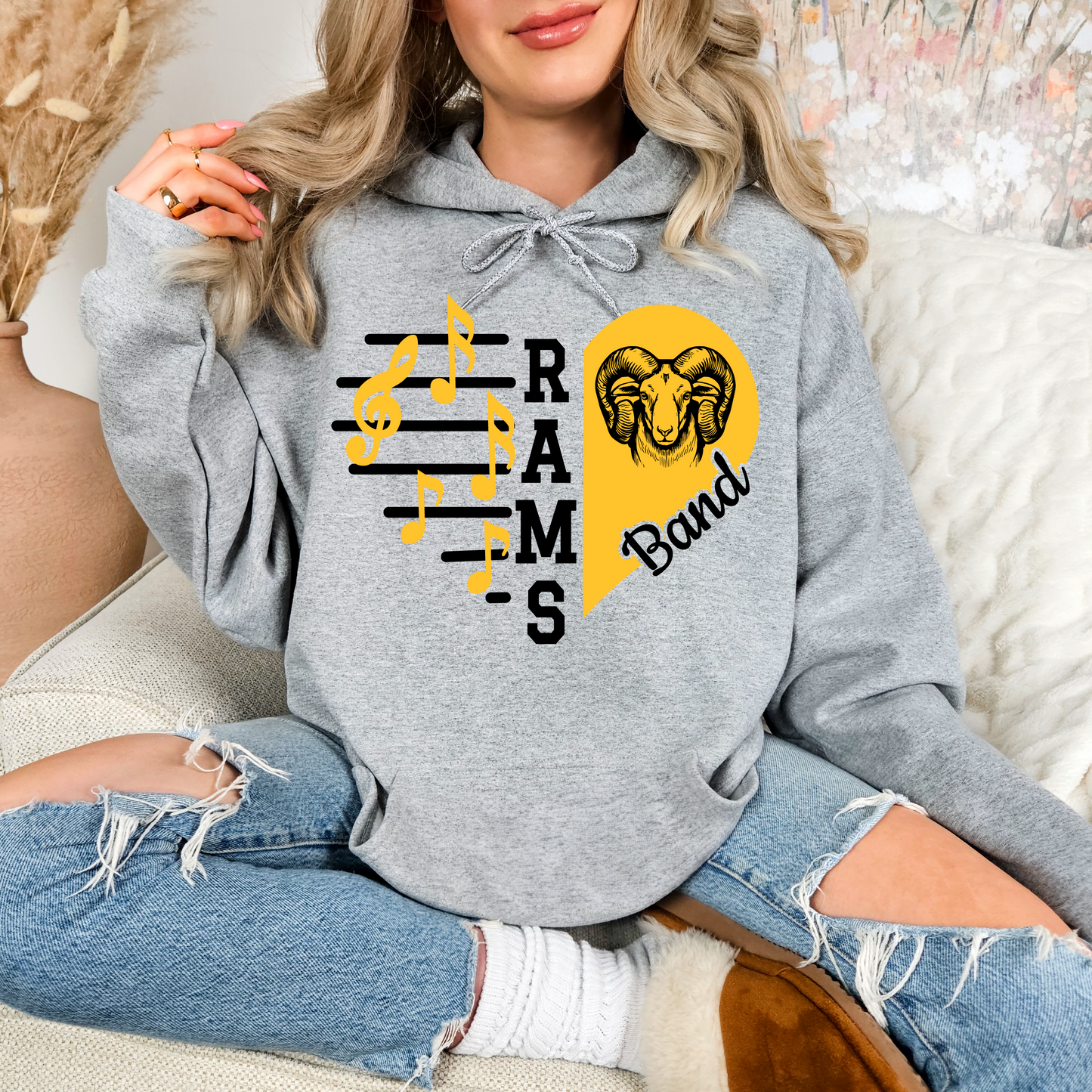 Rams Band Love Sweatshirt