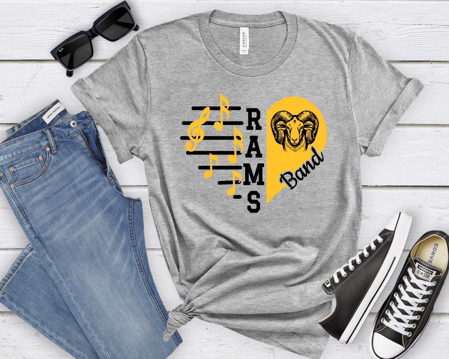 Rams Band Love T-shirt