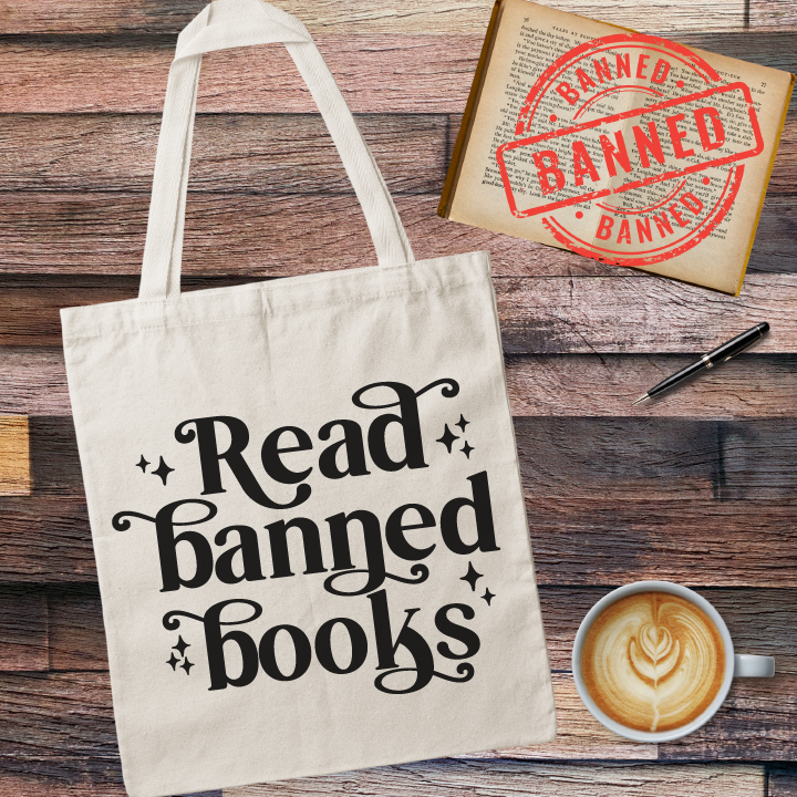 Read Banned Books Tote Bag