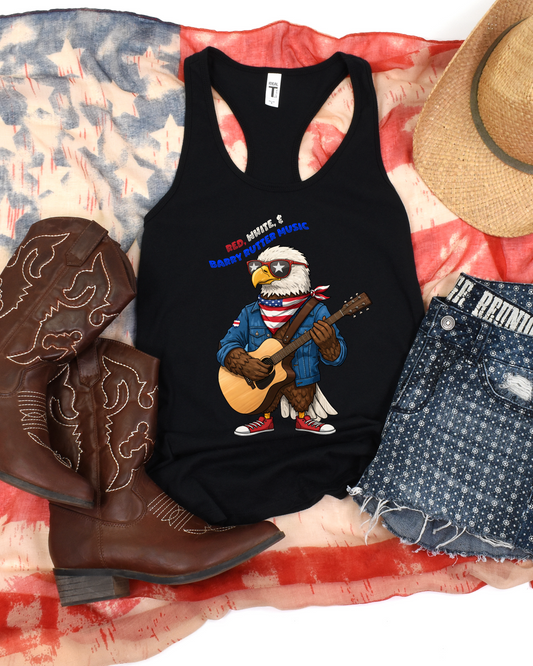 Red, White, and Barry Rutter Music Tank