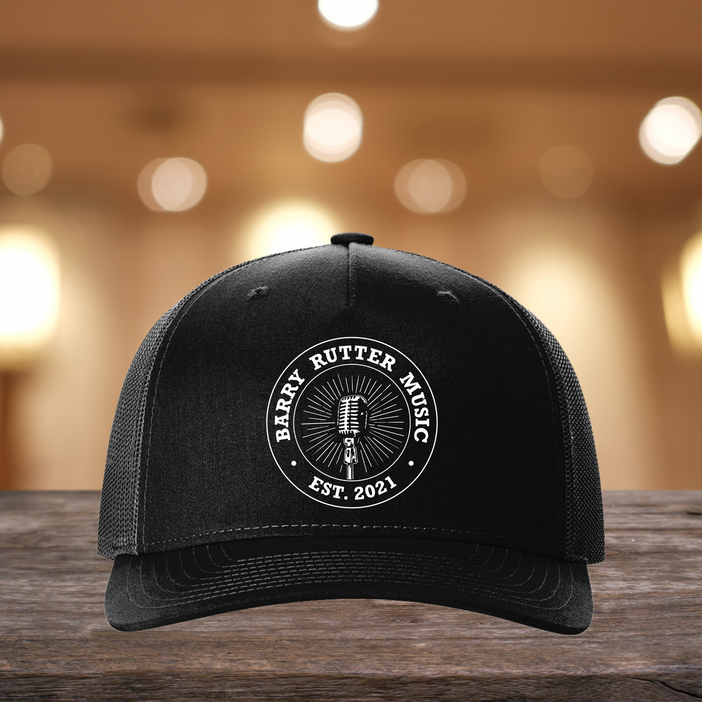 Barry Rutter Music Full Panel Trucker Hat