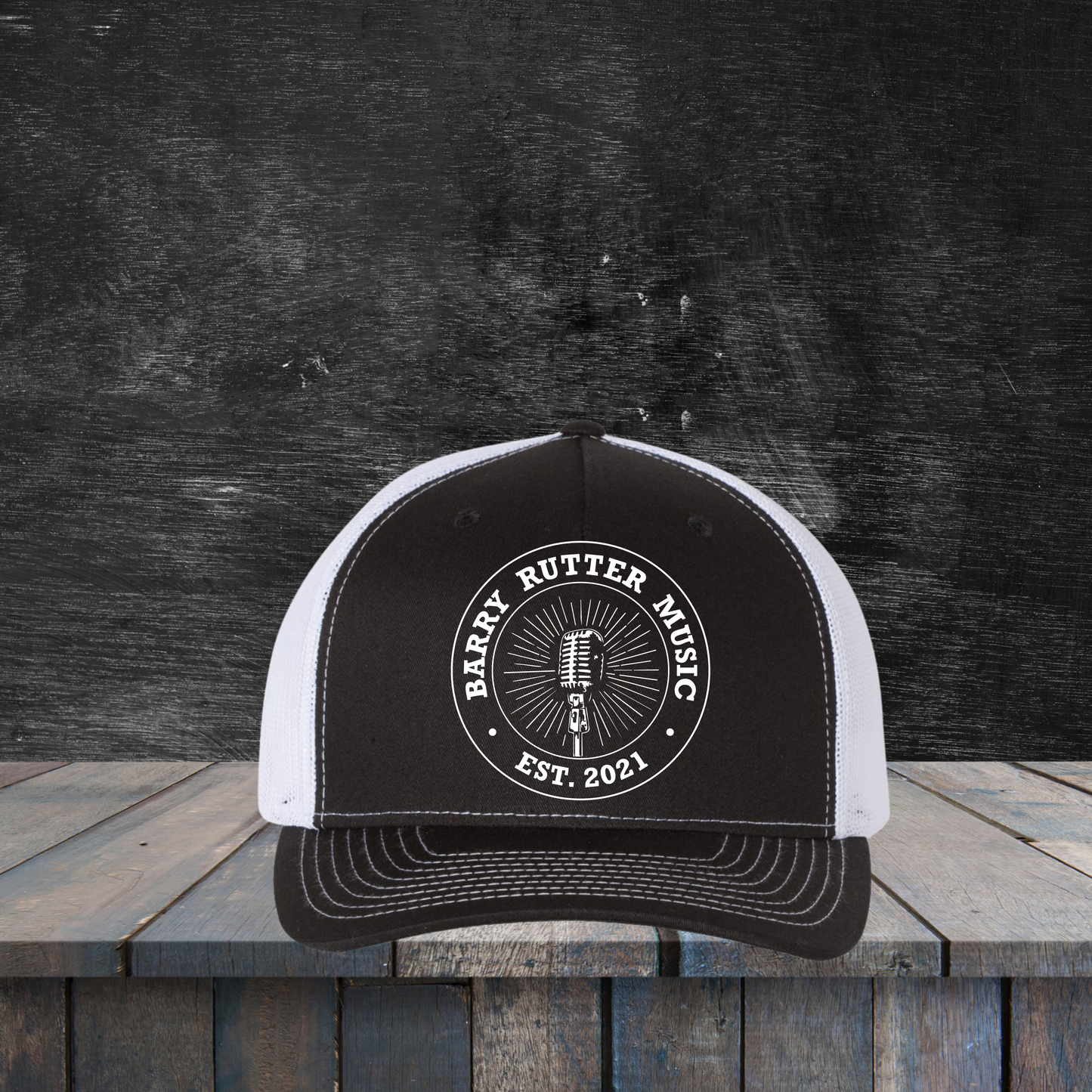 Barry Rutter Music Full Panel Trucker Hat