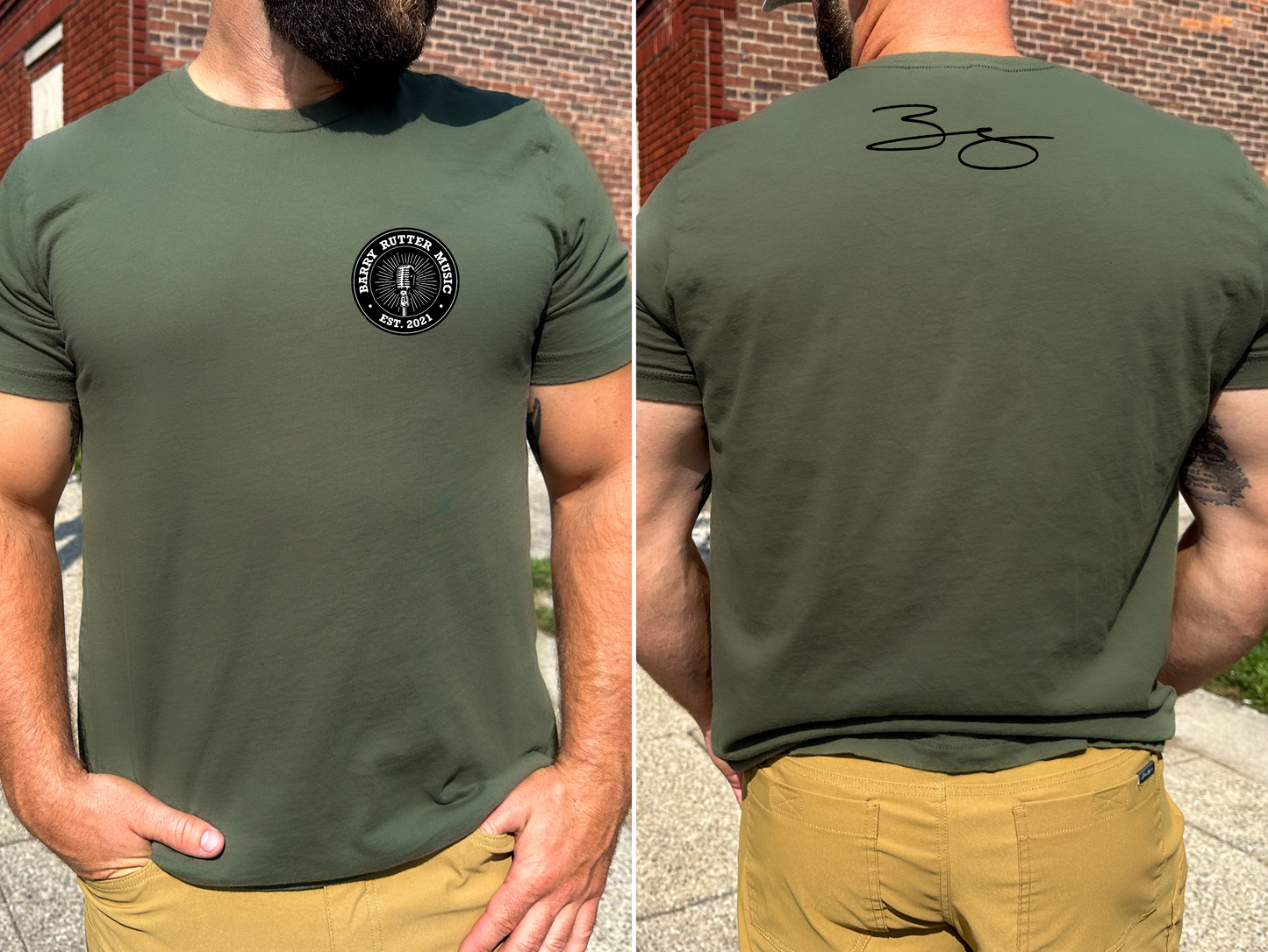 Barry Rutter Music Signature T-shirt