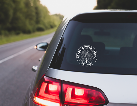 Barry Rutter Music Decal