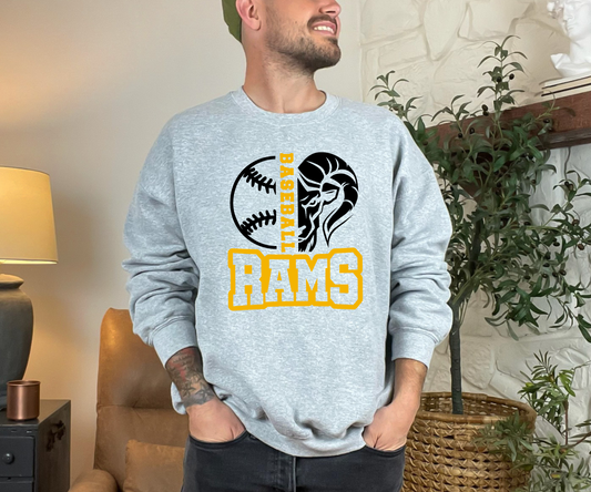 Rams Baseball Sweatshirt