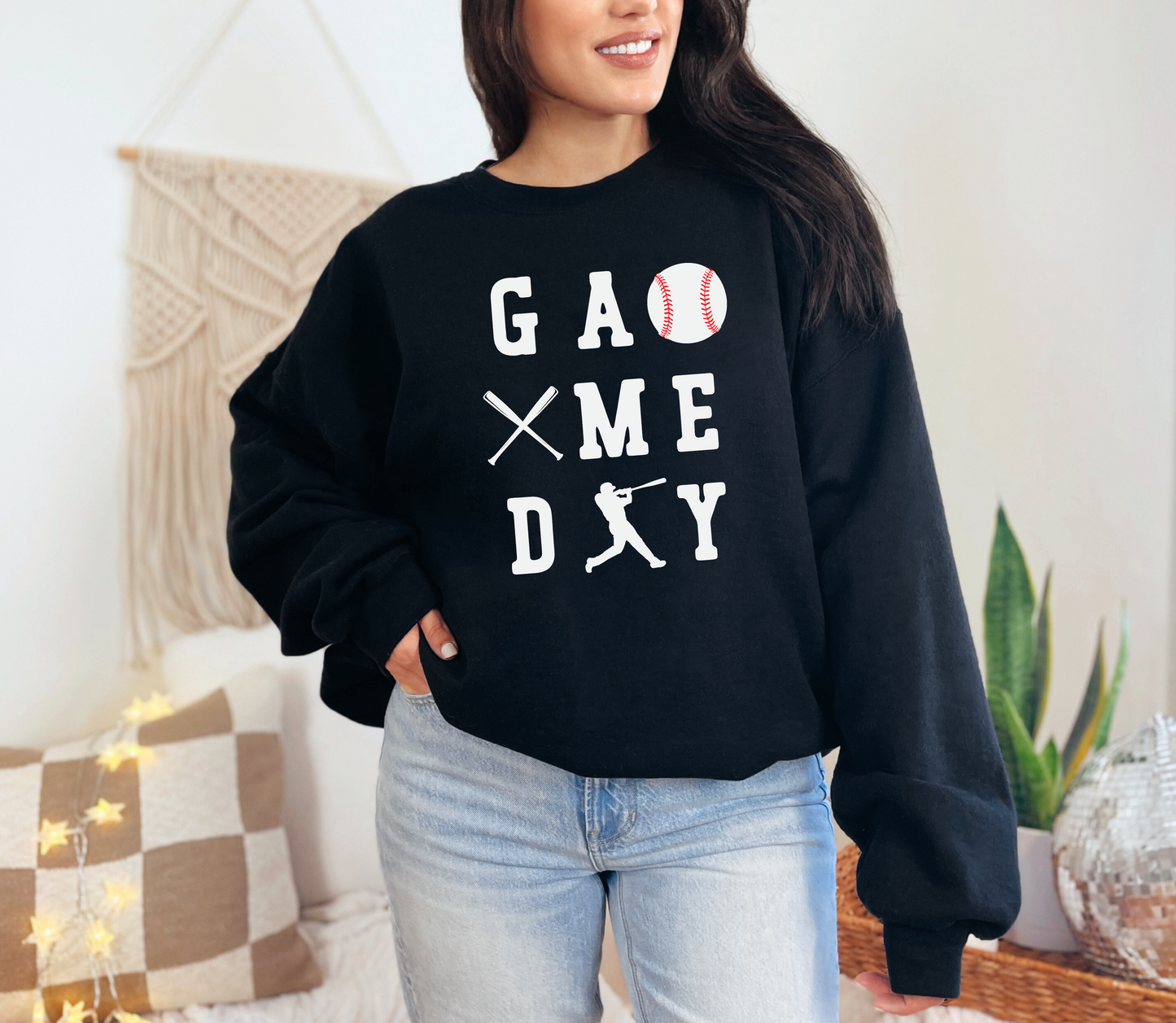 Baseball Game Day Sweatshirt