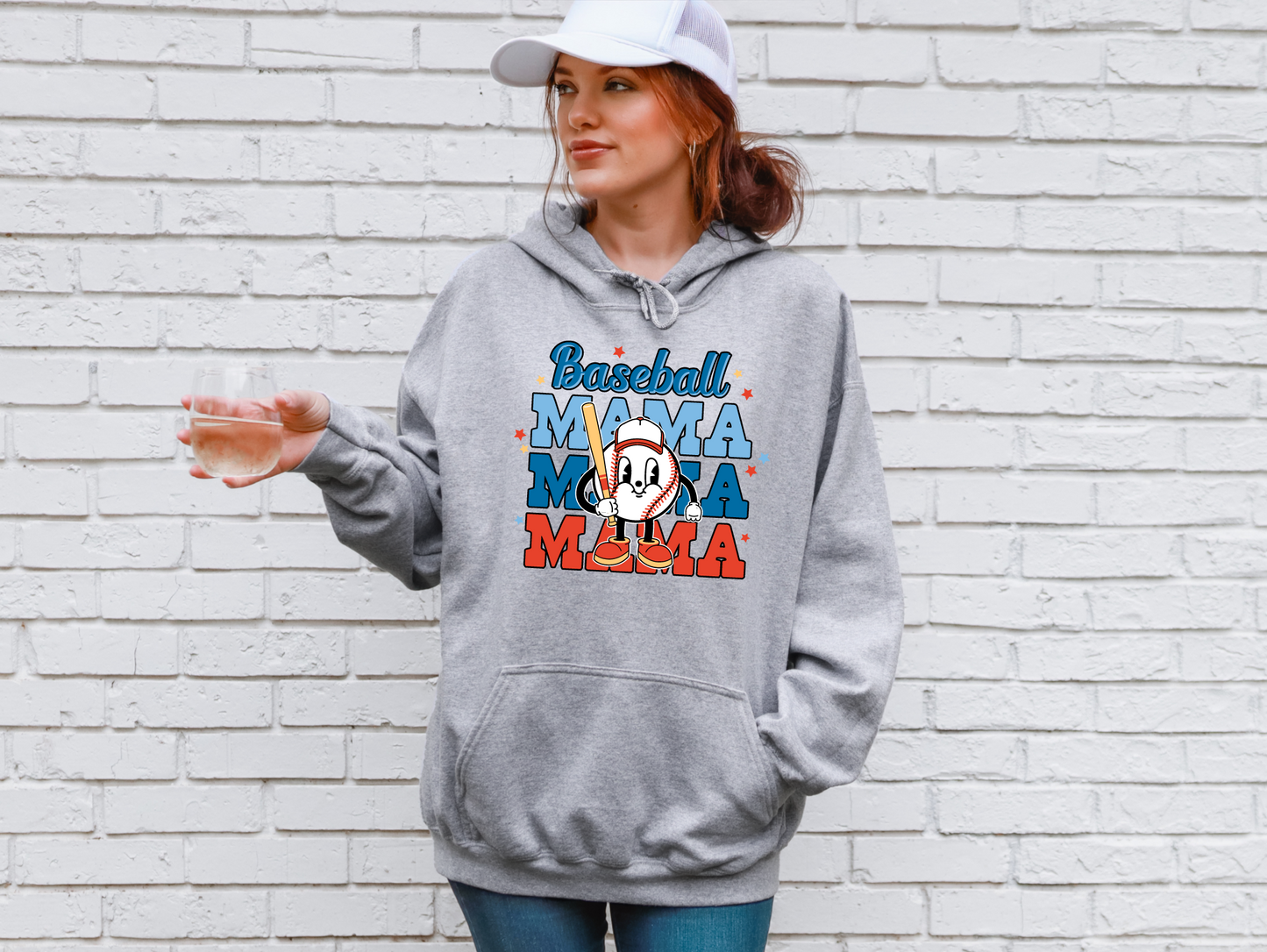 Baseball Mama Sweatshirt