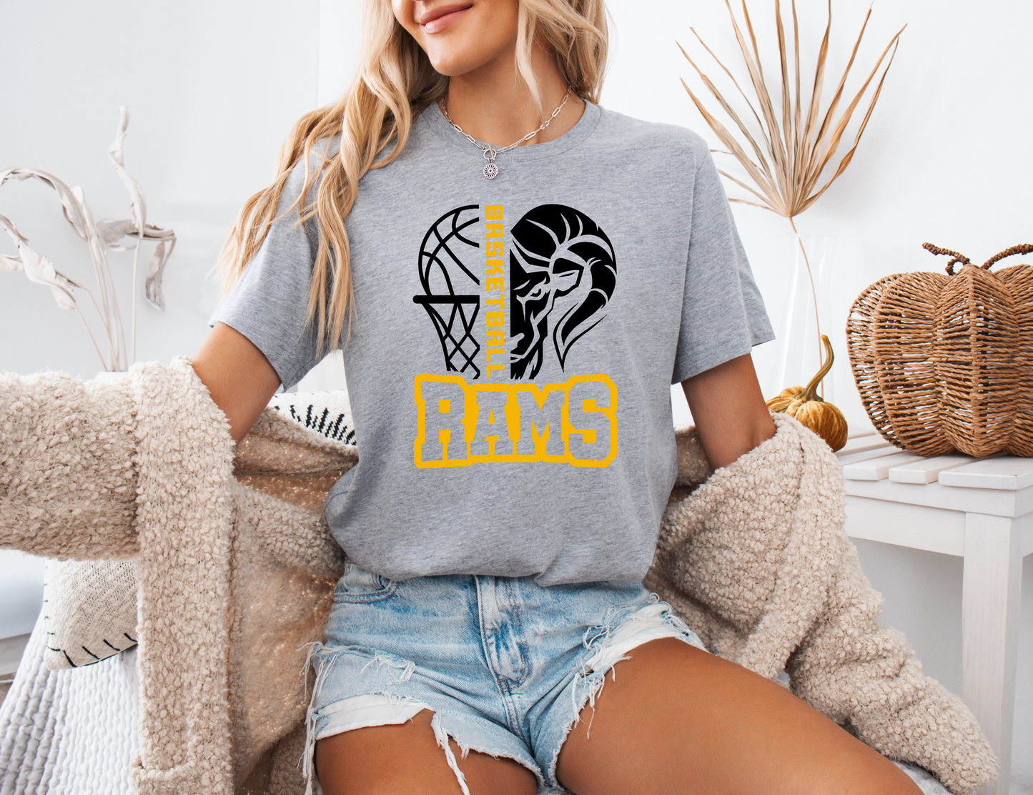 Rams Basketball T-shirt