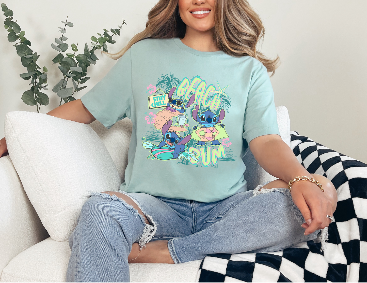 Beach Bum Stitch T-shirt