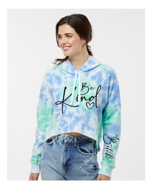Be Kind (of a Bitch) Crop Hoodie