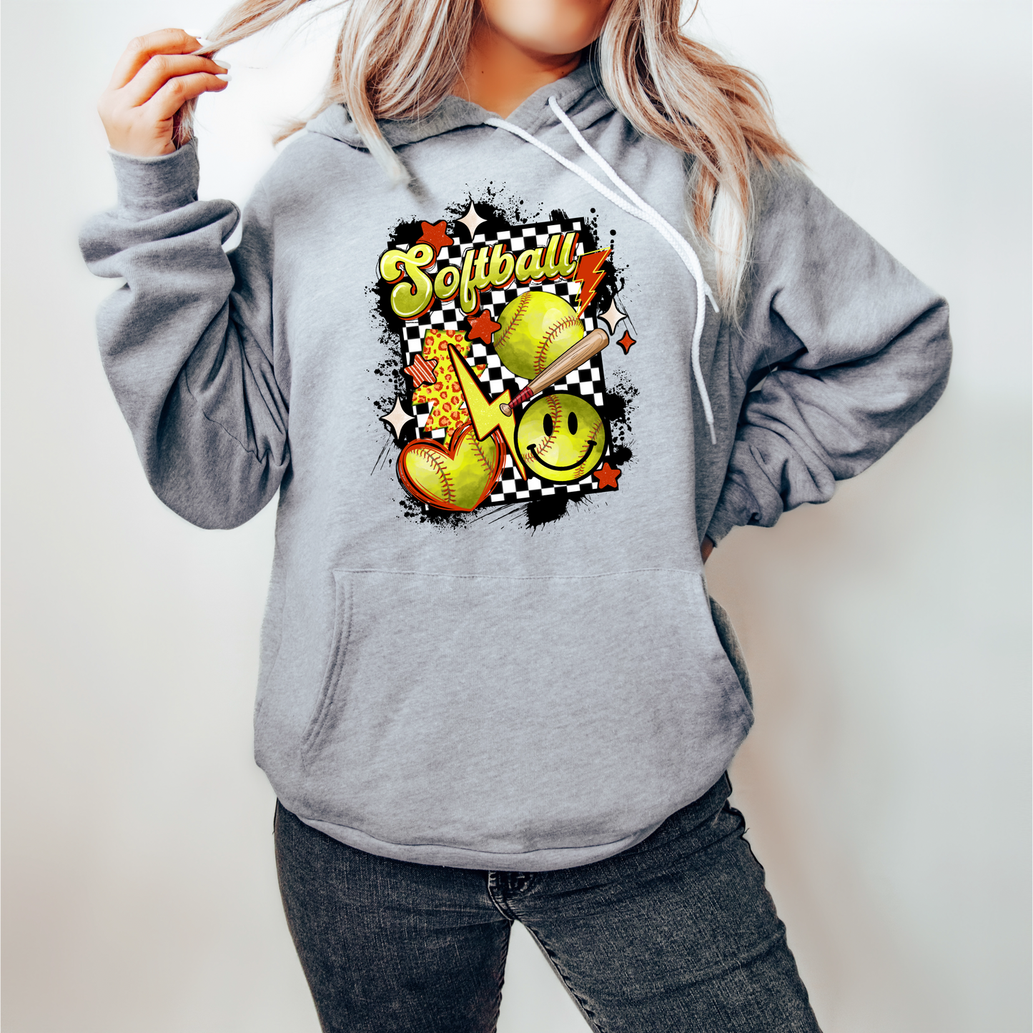 Retro Softball Sweatshirt