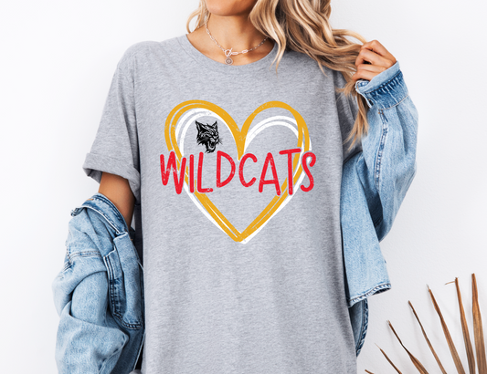Wildcats Love T-shirt