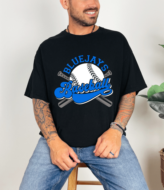 Baseball Retro Bluejays T-shirt