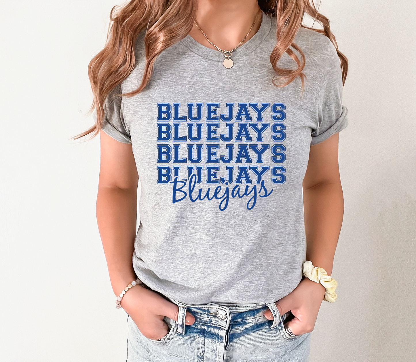 Stacked Bluejays T-shirt