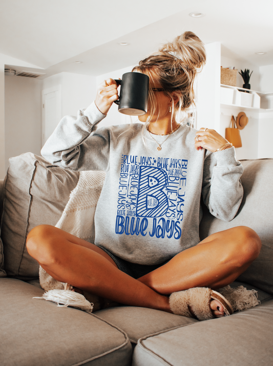 Doodlin' Bluejays Sweatshirt
