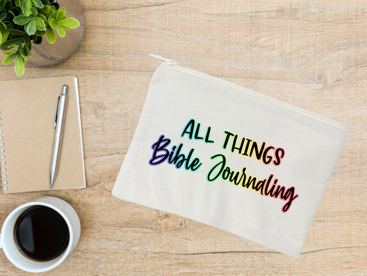 All Things Bible Journaling Bag