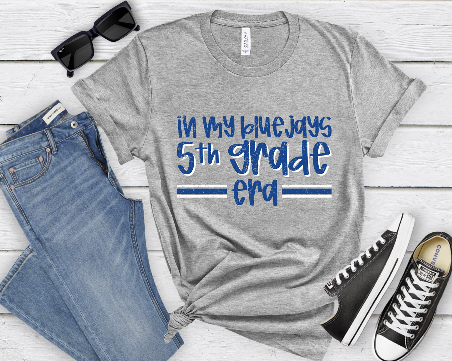 In My School Bluejays Era T-shirt
