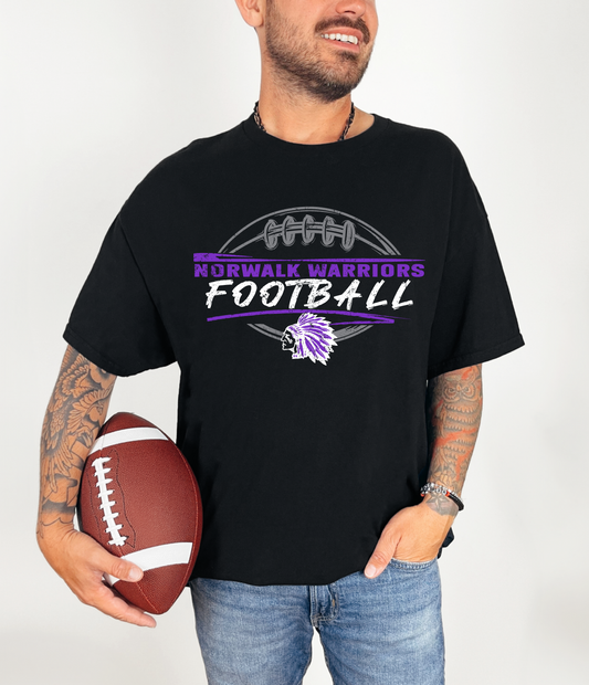 Norwalk Warriors Football T-shirt