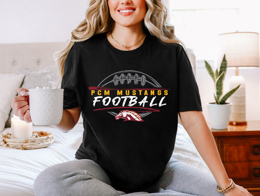 PCM Mustangs Football T-shirt
