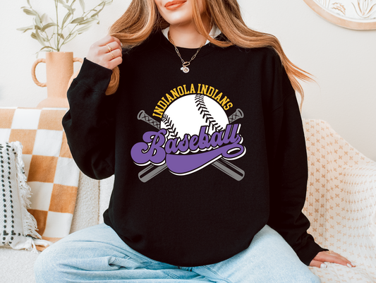 Indianola Indians Retro Baseball Sweatshirt