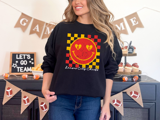 Smiley Chiefs Sweatshirt