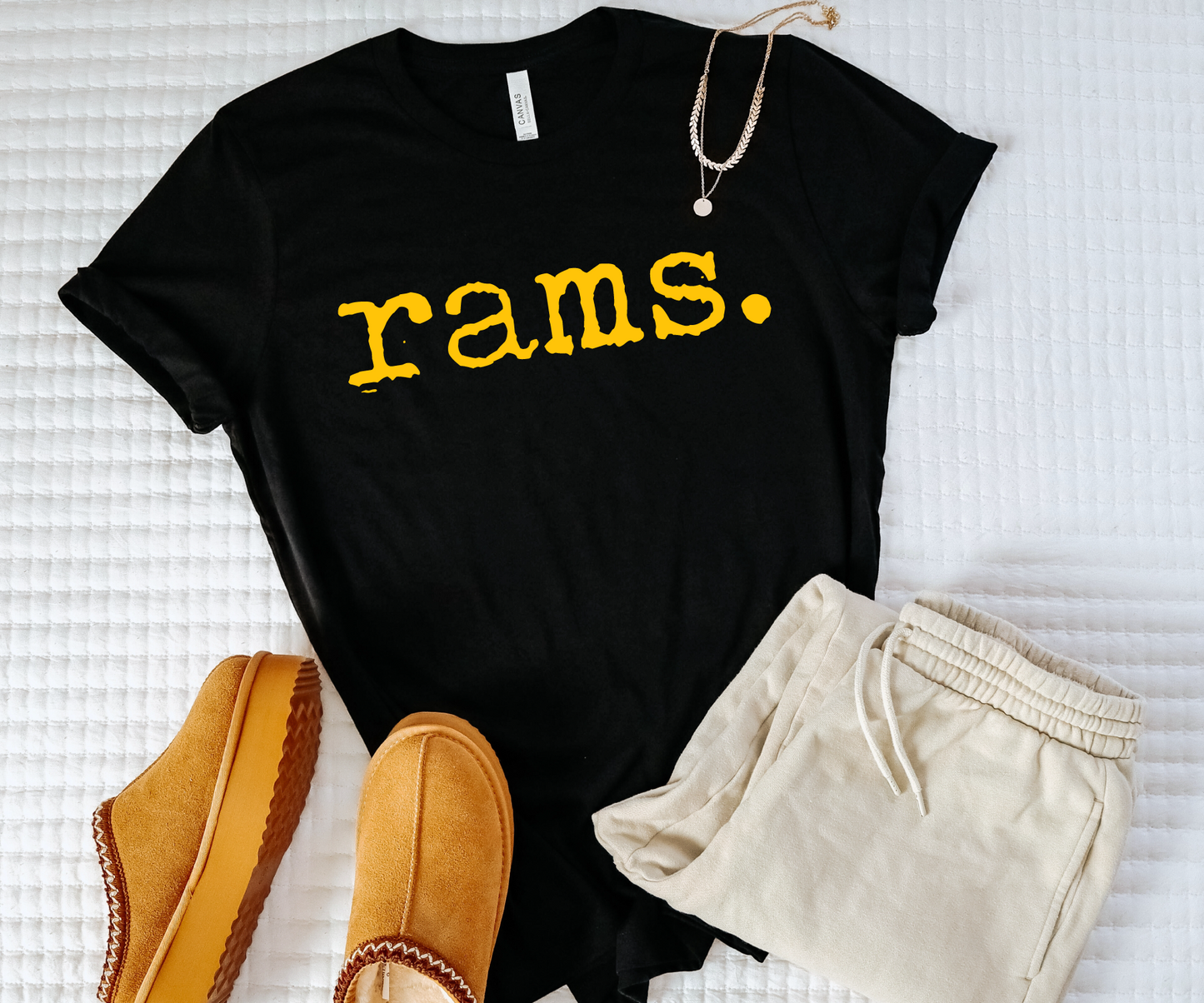 Rams Typography T-shirt