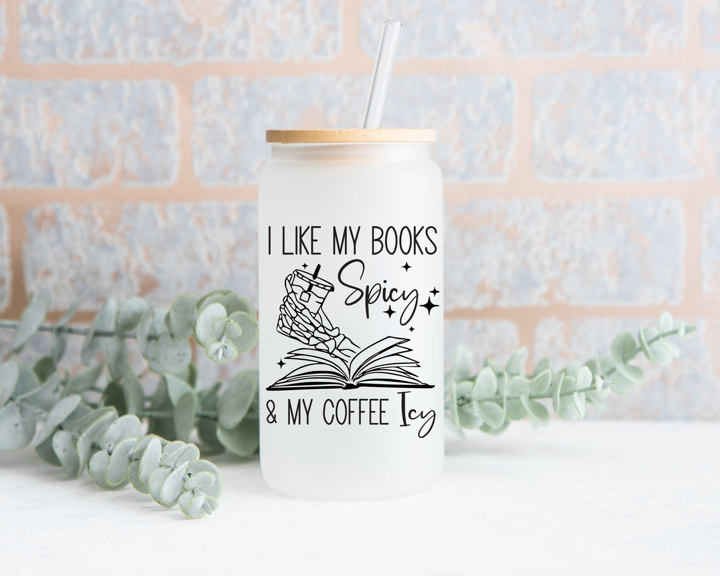 Books Spicy & Coffee Icy Cup