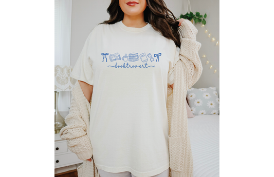 Booktrovert Simple T-shirt