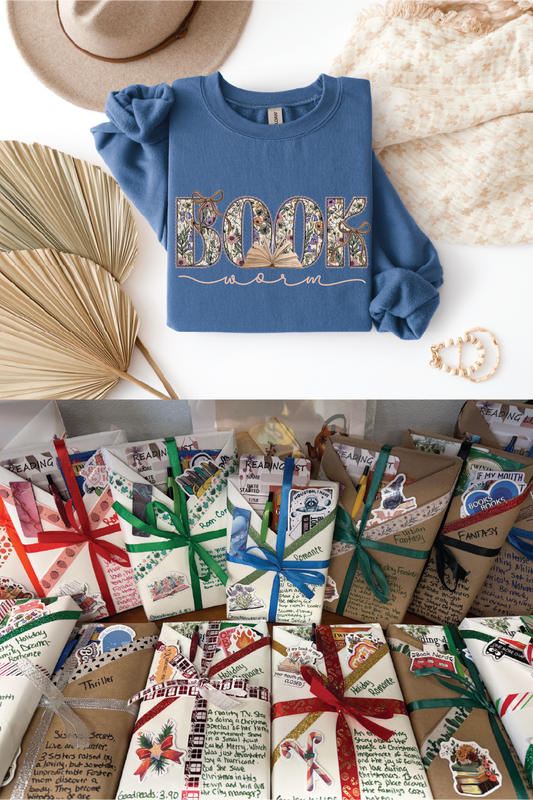 Blind Date with a Book - Book Worm Shirt Package