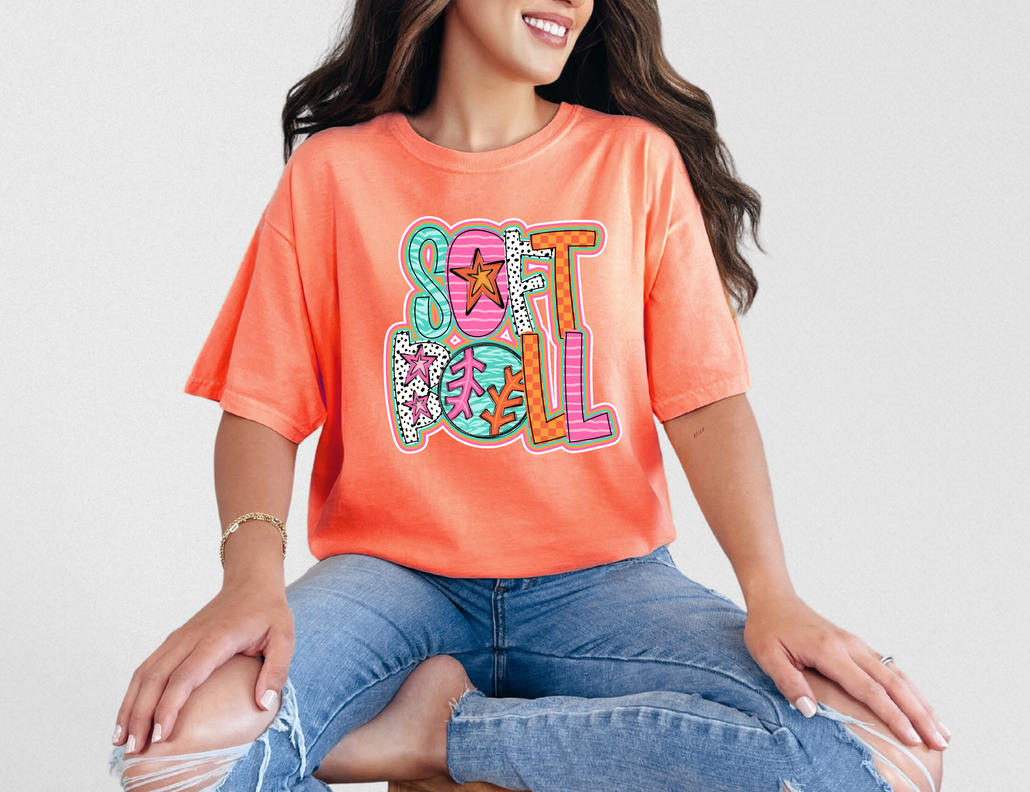 Bright Softball T-shirt