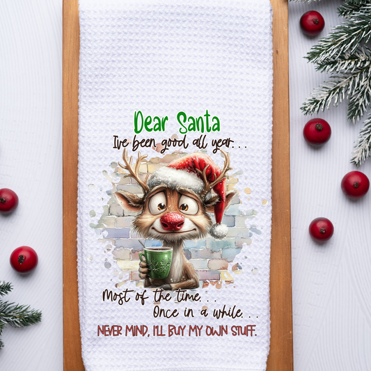 Dear Santa - Kitchen Towel