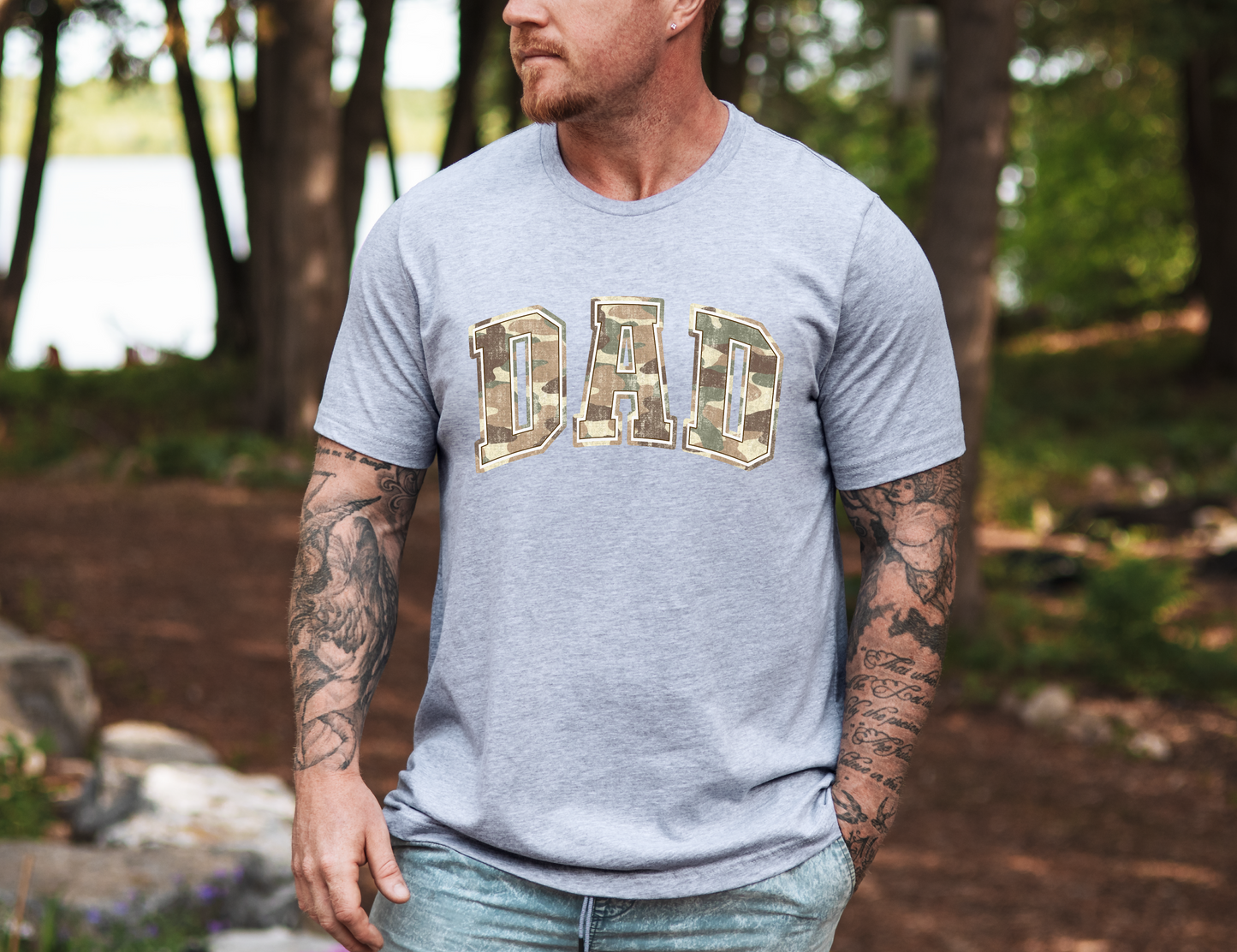 Camo Dad T-shirt