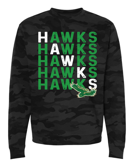 Hawks Camo Sweatshirt