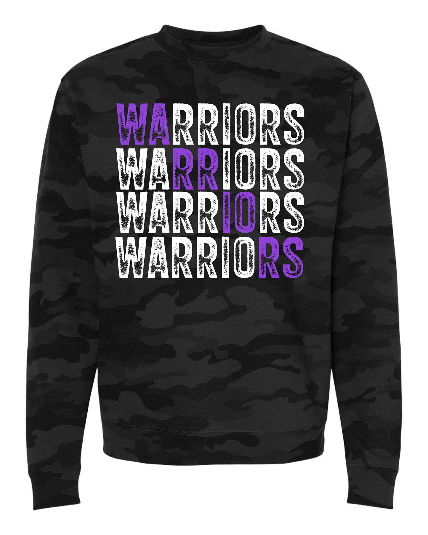 Warriors Camo Sweatshirt