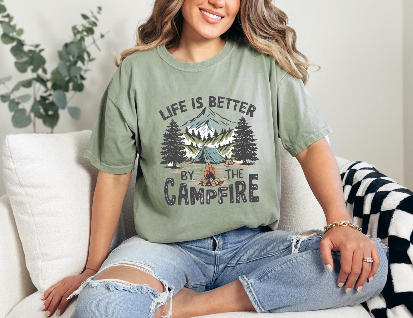 Life is Better by the Campfire T-shirt