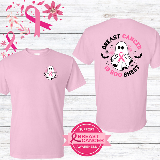 Breast Cancer is Boo Sheet - T-shirt or Sweatshirt