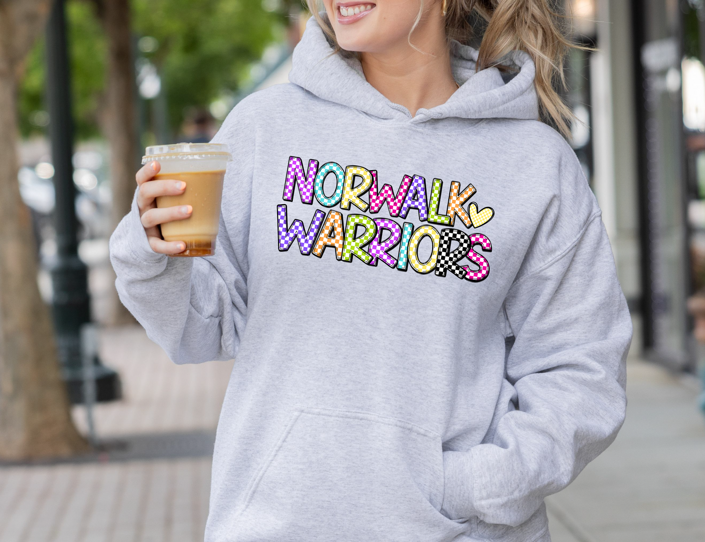 Bright Check Norwalk Warriors Sweatshirt