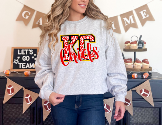 KC Leopard Sweatshirt