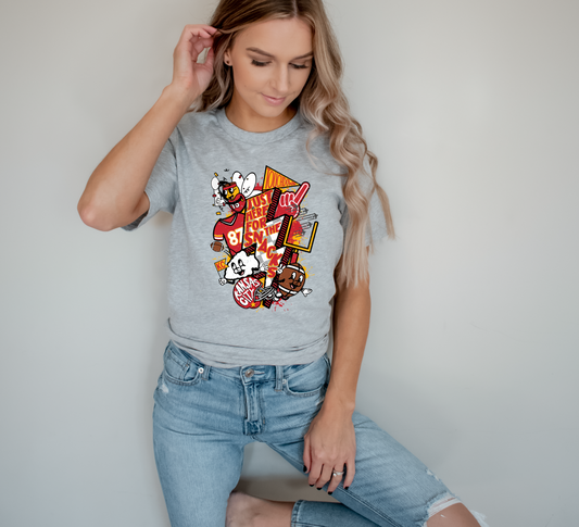 Just Here for the Snacks KC T-shirt