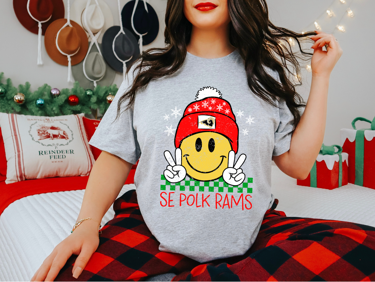 SEP Rams Christmas Beanie T-Shirt